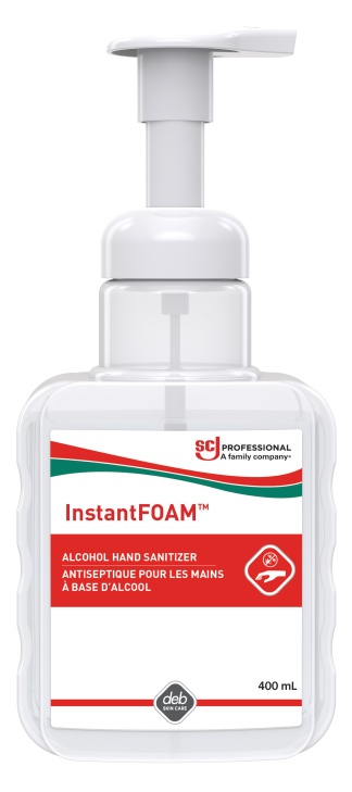 Foam Broad-Spectrum Alcohol Hand Sanitizer CS/6x400ml.